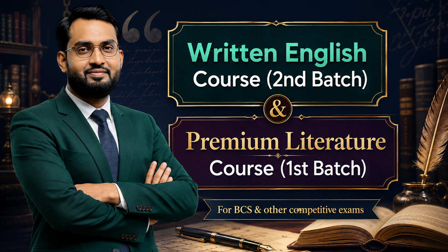 Written English Course (2nd Batch) + Premium Literature Course (1st Batch) 